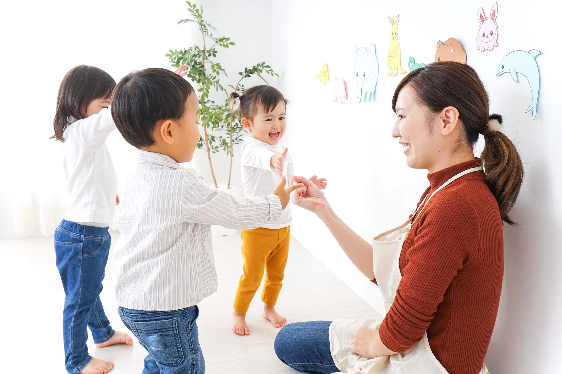 打合せをする先生たち