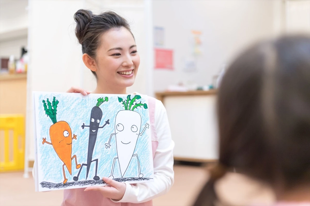 本の読み聞かせ